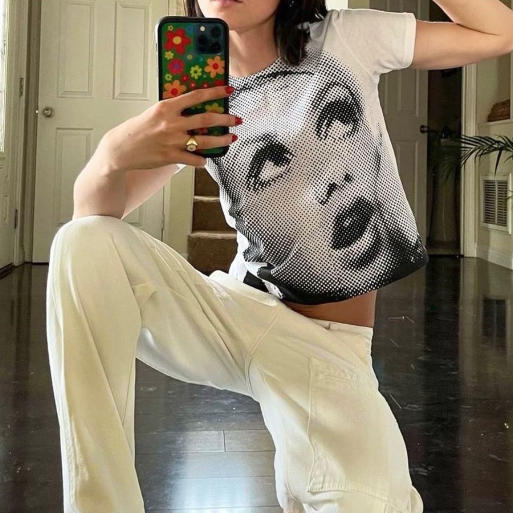 Rama by Rachel twiggy pop art tshirt